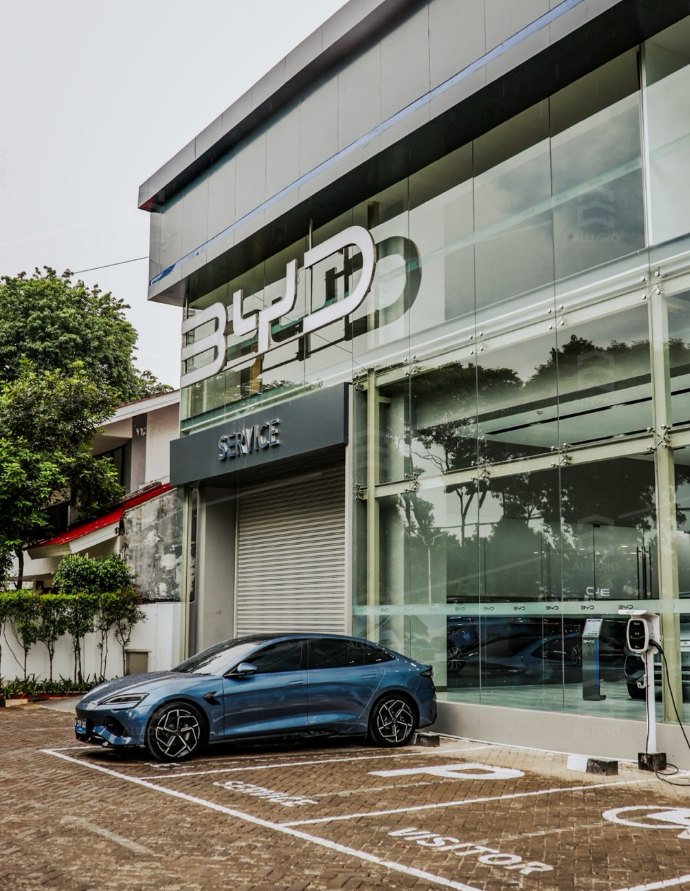 Foto proyek BYD Slipi